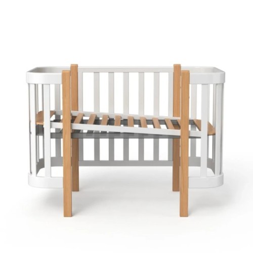 Ліжечко Angelo Magic біле (дерево) 120х60 (12002)