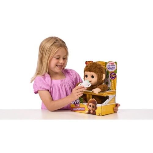 Інтерактивна іграшка Moose Little Live Pets Маленьке мавпеня (26558)