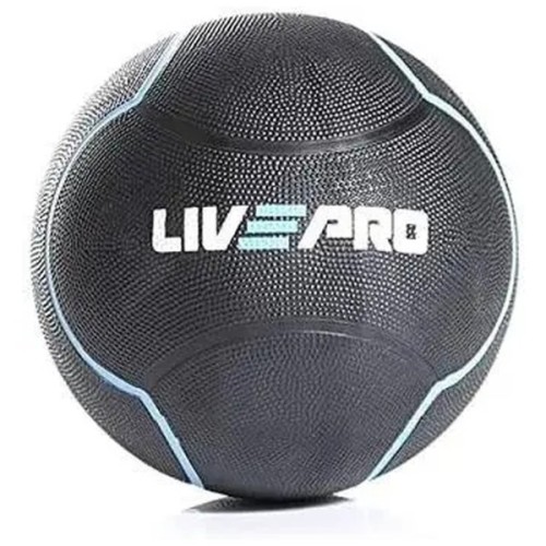 Медбол LivePro Solid Medicine Ball LP8110-10 чорний Уні 10кг (6951376100808)