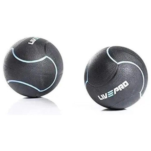 Медбол LivePro Solid Medicine Ball LP8110-10 чорний Уні 10кг (6951376100808)