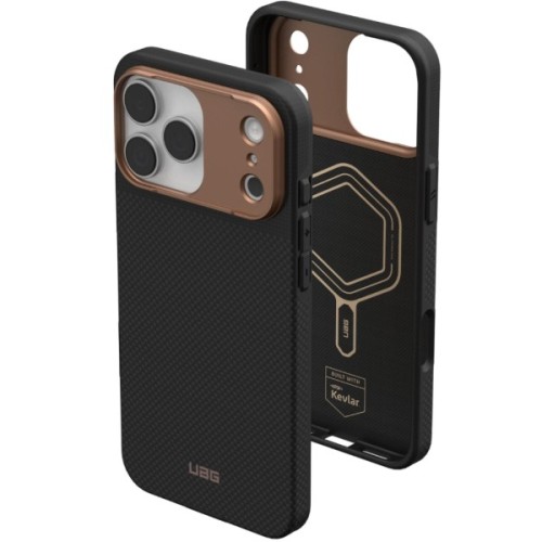 Чохол до мобільного телефона UAG iPhone 17 Pro Max Fibr Armr Magsafe Kevlar Graphite/Bronze (114554113985)