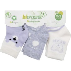 Шкарпетки дитячі Bibaby з ведмедиками (68411-0-3-blue)