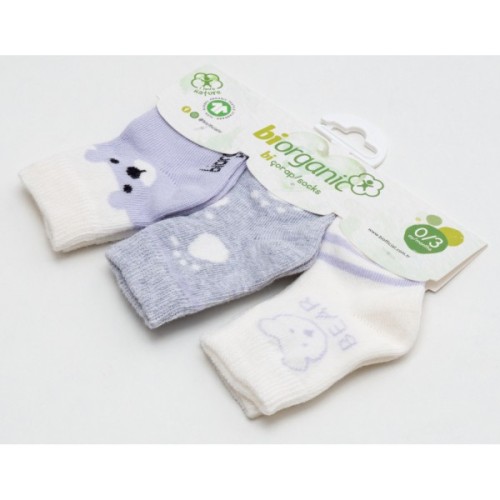 Шкарпетки дитячі Bibaby з ведмедиками (68411-0-3-blue)