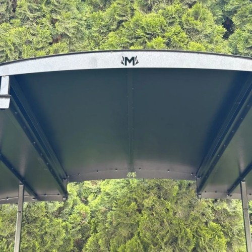 Мангал Metalzavod Зевс на 12 шампурів 3мм з дахом (MBD12-3-DAH)