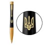 Ручка кулькова Parker URBAN 17 UKRAINE Muted Black GT BP Трезубец (30035_T001y)