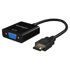Перехідник HDMI to VGA 0.15m Essager (EZJHV-HY01)