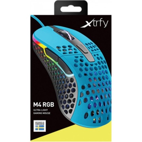 Мишка Xtrfy M4 RGB Miami Blue (XG-M4-RGB-BLUE)
