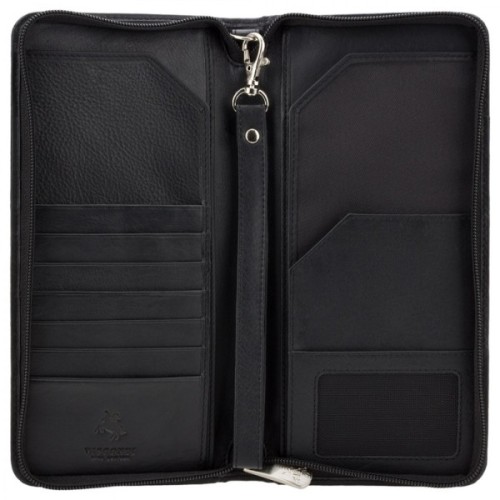 Портмоне Visconti Дорожнє 1157 Black (1157 BLK)