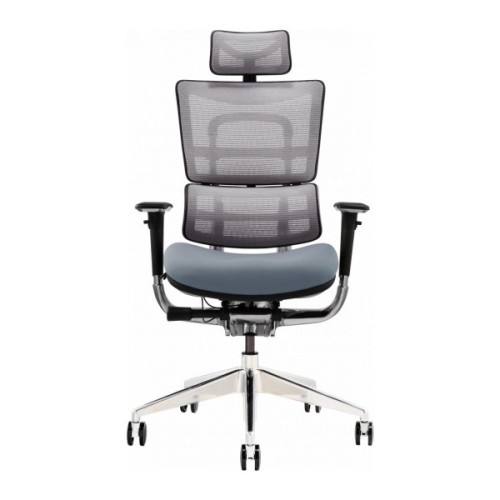 Офісне крісло GT Racer X-801 Bright Gray (X-801 Bright Gray (W-20 B-40))