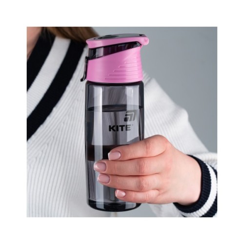 Поїльник-непроливайка Kite 550 мл, сіра (K25-401-1)