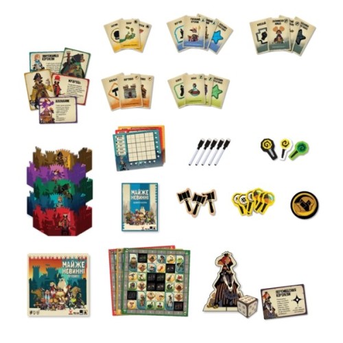 Настільна гра Geekach Games Майже невинні (Almost Innocent) (укр.) (GKCH182ai)