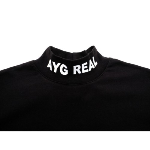 Футболка дитяча A-Yugi укорочена (7032-152G-black)