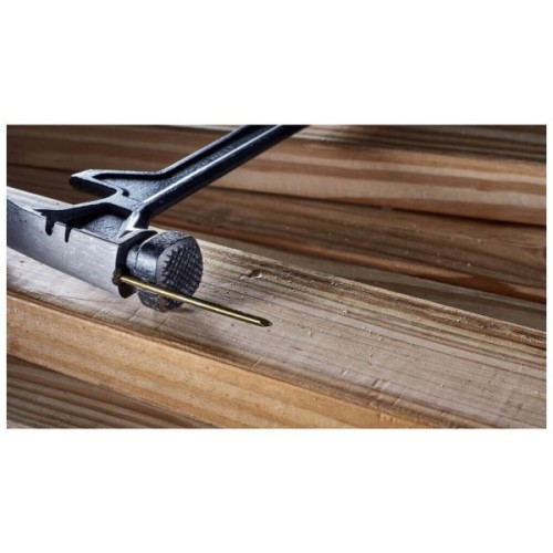 Молоток DeWALT DEM-CLAW демонтажний, суцільнометалевий, 624 г, з прямим цвяхом. (DWHT51008-0)