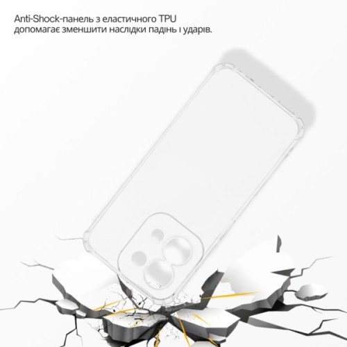 Чохол до мобільного телефона BeCover Anti-Shock Xiaomi Redmi 15C 4G (171mm) Global Transparent (715787)