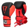 Боксерські рукавички Title Boxing Guts and Glory Black/Red M 12oz (GGBG M BK/RD)