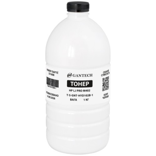 Тонер HP LJ Pro M402 bottle, 1kg Gantech (TSM-HYD102B-1)