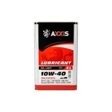 Моторна олива AXXIS 10W-40 DZL Light 4л (AX-2039) Моторна олива AXXIS 10W-40 DZL Light 4л (AX-2039)