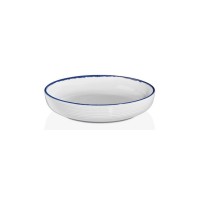 Тарілка By Bone серія "Helix" декор "Navy Blue" глибока 23 см 1250 мл (HL-NBL-CP-23-CK)