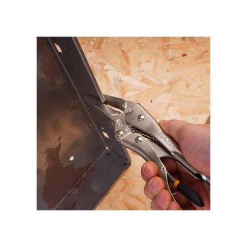 Кліщі Tolsen затискні 165 мм прямі подовжені губки Профі (10381)