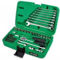 Набір інструментів Toptul 1/4" + ключі 49од. (GCAI4901)