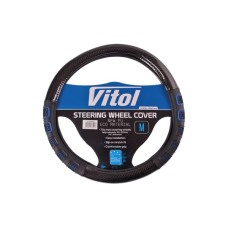 Чохол на руль VITOL M чорн (VLU-2310001 M)