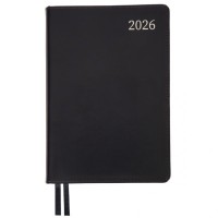 Тижневик Leo planner А5 датований 2026 "Aldento", інтегральний, темно-синій, 368 сторінок (252672)
