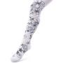 Колготки дитячі BNM з квітами (M0C0301-1213-5G-white)