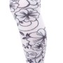 Колготки дитячі BNM з квітами (M0C0301-1213-5G-white)