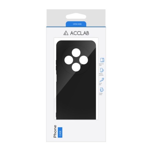 Чохол до мобільного телефона ACCLAB SoftShell Xiaomi Redmi 14C Black (1283126606649)
