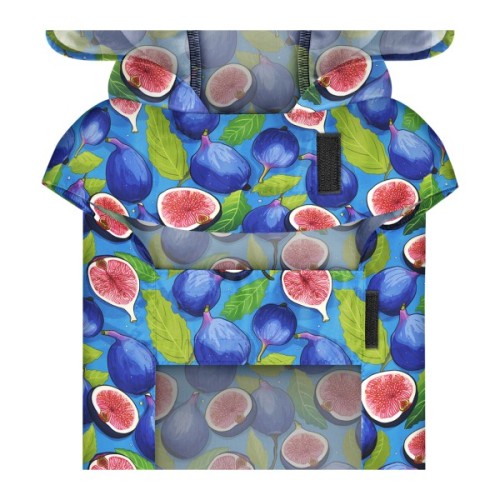 Дощовик для тварин WAUDOG Clothes Накидка з капюшоном Інжир XL (359-4053)