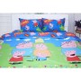 Постільна білизна MirSon Бязь Ranforce Elite 17-0507 Peppa Сімейний 160x220 (2200004733364)