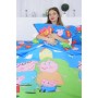 Постільна білизна MirSon Бязь Ranforce Elite 17-0507 Peppa Сімейний 160x220 (2200004733364)