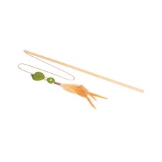 Іграшка для котів Waucat Fun Natural Дражнилка з сердечком та пресованою м'ятою 60 см (6215)