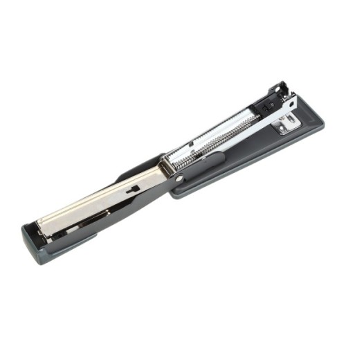 Степлер Buromax металевий, JOBMAX, 20 аркушів, (скоби №24; 26), 112 х 44 х 34 мм, сірий (BM.4258-09)