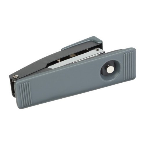 Степлер Buromax металевий, JOBMAX, 20 аркушів, (скоби №24; 26), 112 х 44 х 34 мм, сірий (BM.4258-09)