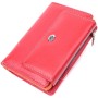 Гаманець ST Leather З натуральної шкіри Червоний (22503)