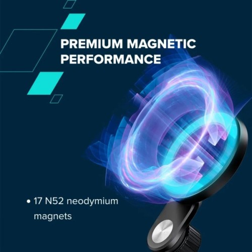 Тримач для смартфонів Canyon Magnetic travel holder OnGrip 11 clip mount Black (CNS-CCHM11)