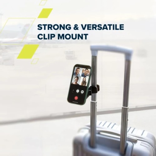 Тримач для смартфонів Canyon Magnetic travel holder OnGrip 11 clip mount Black (CNS-CCHM11)