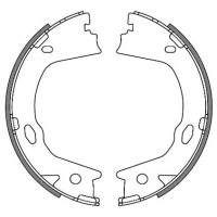 Гальмівні колодки REMSA 4657.00