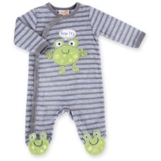 Чоловічок дитячий Luvena Fortuna велюровий, зелений (FAD7064.3-6)