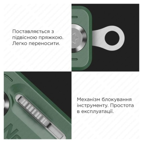 Мультитул NexTool Multi Functional Knife зелений (NE20098)