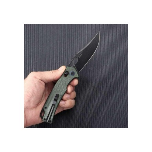 Ніж SRM Retreiver, 10Cr15CoMoV, зелена мікарта (9203-MG2)