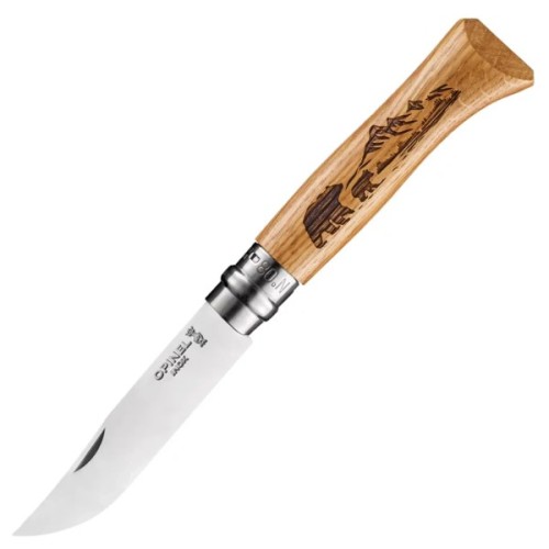 Ніж Opinel 8 Animalia America Bear (002628)