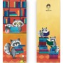 Закладки для книг Люцинка "Єноти. Книгарня" 1 шт. (ЛК000000093) (2000000000093)