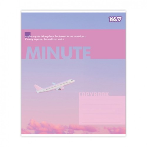 Зошит Yes Inspiring А5 24 аркушів лінія (768851)