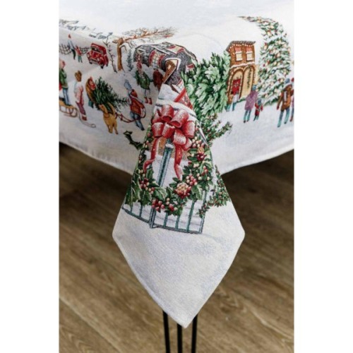 Скатертина Прованс гобеленова VILLAGE 135х300 см (4823093452862)