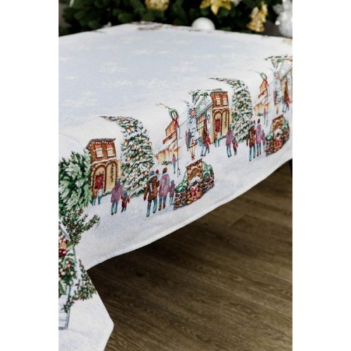 Скатертина Прованс гобеленова VILLAGE 135х300 см (4823093452862)