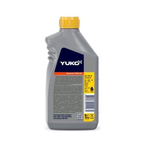 Моторна олива Yuko DYNAMIC 10W-40 1л (4820070242065)