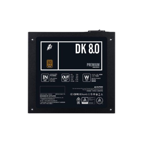 Блок живлення 1stPlayer 800W (DKPM-BRZ-800-BK-EU)