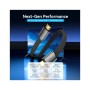 Кабель мультимедійний HDMI M to HDMI M 2.0m V2.1 8K60Hz flat Vention (ALKBH)